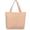 Cotton Canvas Zipper Tote Bag