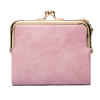 PU Leather Small Kiss Lock Coin Purse