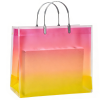pink_1765257625409.png Gradient PVC Plastic Tote Bag