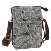 Cotton Crossbody Phone Pouch