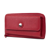 Genuine Leather RFID Zippered Wallet