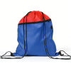 Polyester Two-Tone Drawstring Backpack
