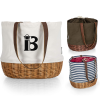 Rattan Tote Bag w/ Drawstring Closure