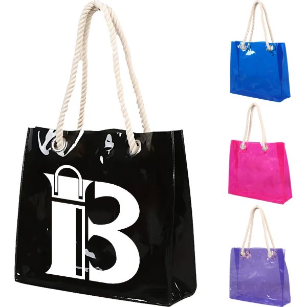 主图2_1764323239323.jpg Transparent PVC Tote Bag