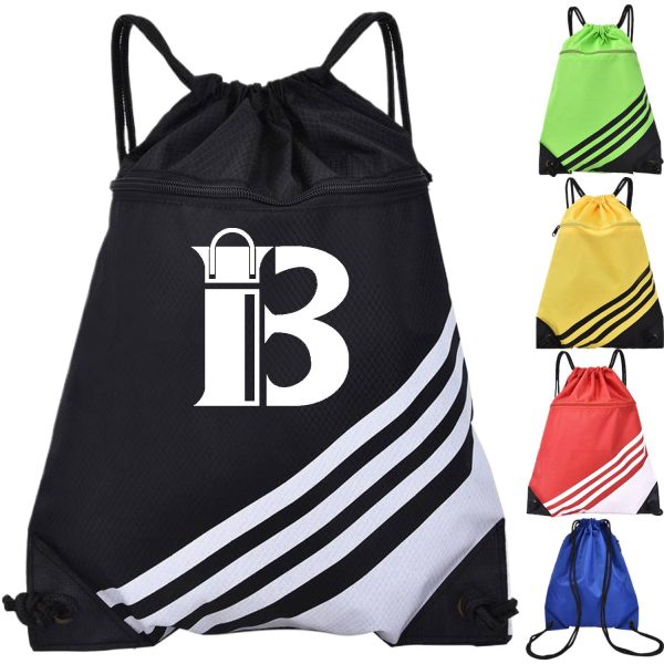 主图2_1764568999049.jpg Polyester Drawstring Sports Backpack