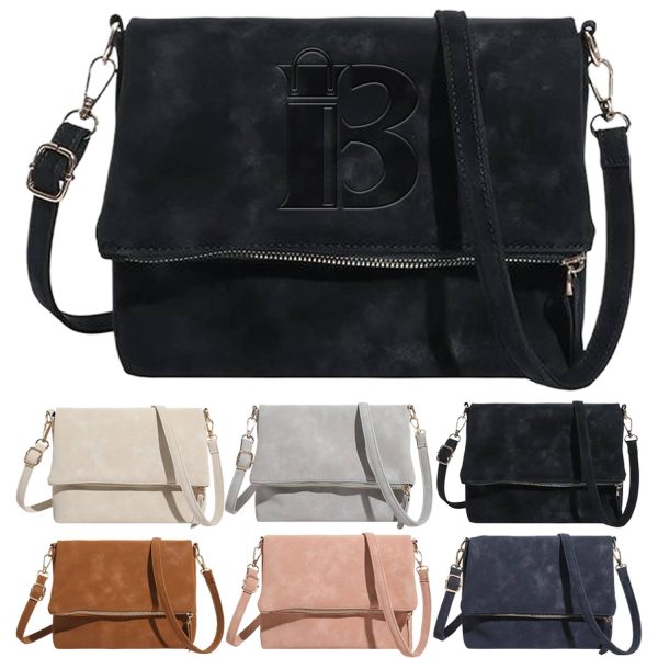 主图2_1764754763739.jpg PU Leather Foldable Textured Crossbody Bag