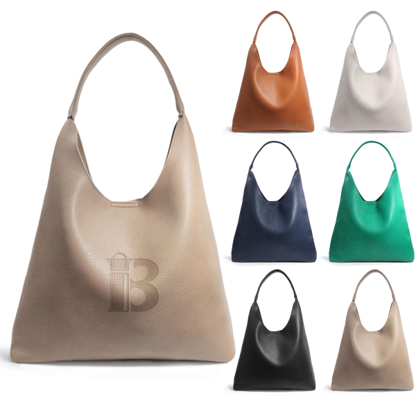 PU Leather Shoulder Handbag