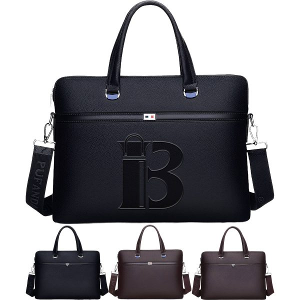 Men's PU Leather Business Briefcase