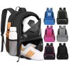 主图_1766629638917.jpg Water-Resistant Sports Backpack with Ball & Shoe Compartment