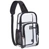 PVC Clear Crossbody Chest Sling Bag