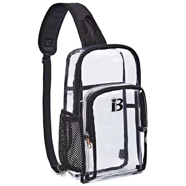 PVC Clear Crossbody Chest Sling Bag