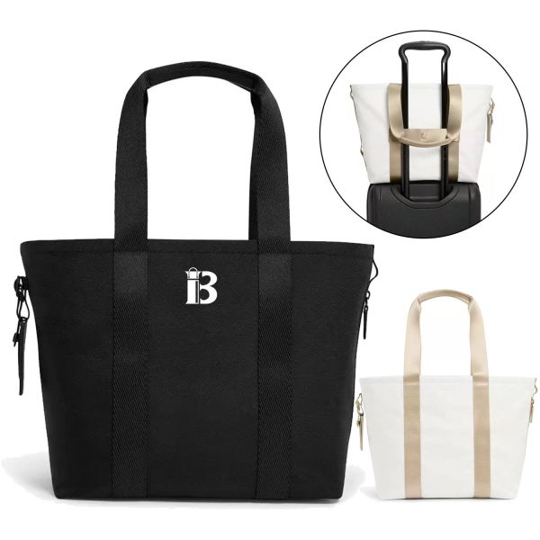 Canvas Tote Bag with Trolley Strap