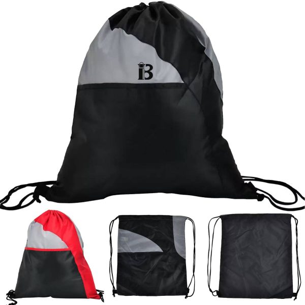 Polyester Drawstring Storage Backpack
