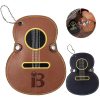 PU Leather Guitar Shaped Pick Case