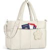 Quilted Commute Travel Tote Bag