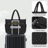 Quilted Commute Travel Tote Bag