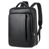 Cowhide Leather Waterproof Backpack w/ Luggage Strap
