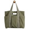 Large-Capacity Canvas Tote & Shoulder Bag