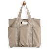 Large-Capacity Canvas Tote & Shoulder Bag