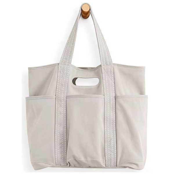 Large-Capacity Canvas Tote & Shoulder Bag