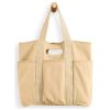 Large-Capacity Canvas Tote & Shoulder Bag
