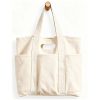 Large-Capacity Canvas Tote & Shoulder Bag