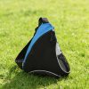 Color-Block Triangle Crossbody Sling Bag