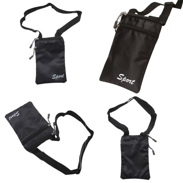 Lightweight Oxford Phone Crossbody Bag