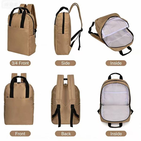 场景_1767172325099.jpg 15-Inch Polyester Commuter Backpack