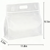 Food Storage Transparent Frosted Tote Seal Bag