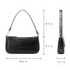 PU Leather Vintage Crocodile Pattern Handbag