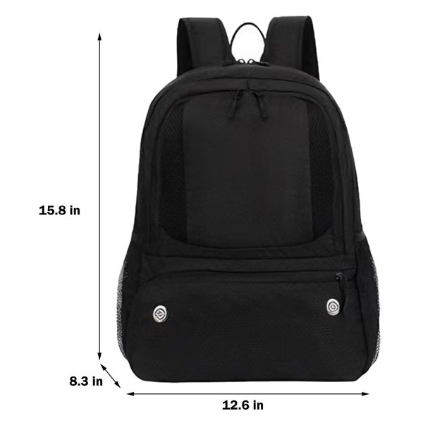 尺寸_1766629760109.jpg Water-Resistant Sports Backpack with Ball & Shoe Compartment