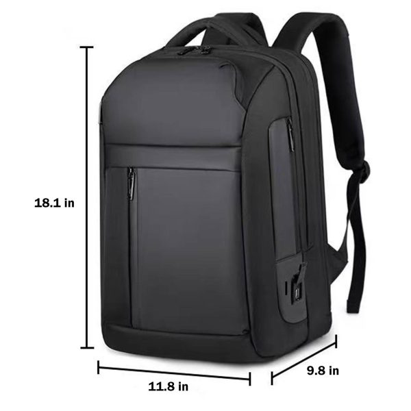 Large-Capacity Waterproof Oxford Business Backpack