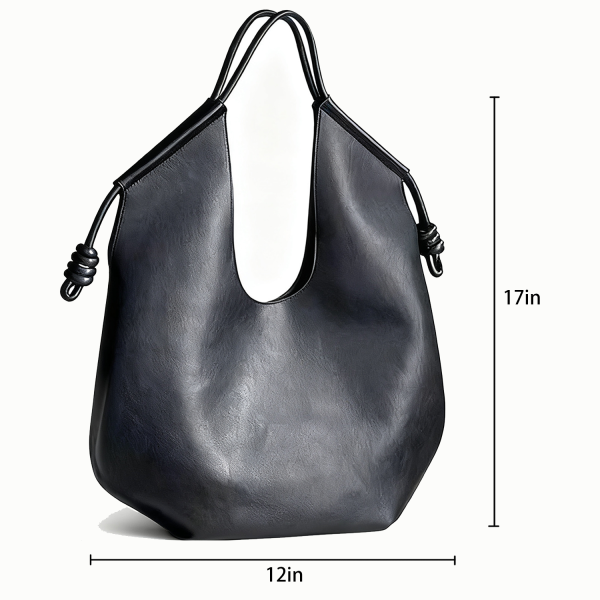 尺寸图1_1761543975633.png PU Leather Large Capacity Tote Bag