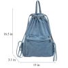 尺寸图_1761790350189.jpg Large Capacity Denim Drawstring Backpack