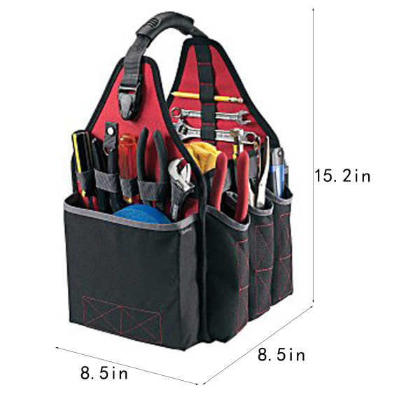 尺寸图_1763363887892.png Multi-Pocket Polyester Tool Bag
