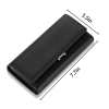PU Leather Vintage Large Capacity Tri Fold Wallet