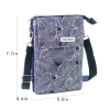 Cotton Crossbody Phone Pouch