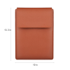 13.3 In PU Leather Laptop Sleeve Case with Stand