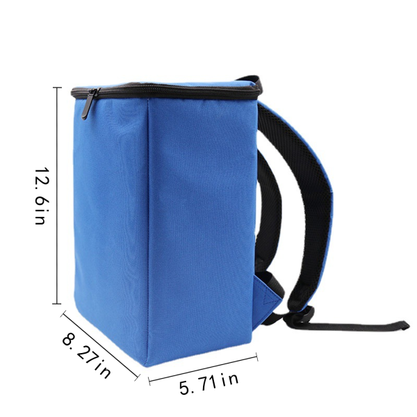 Insulated Oxford Picnic Wine Carrier Lunch Cooler Backpack