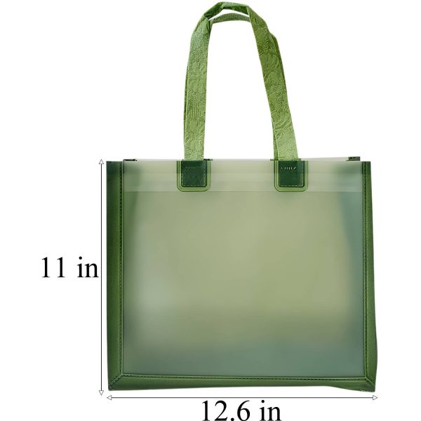 PVC Frosted Tote Bag