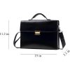 Genuine Leather Briefcase w/ Combination Lock