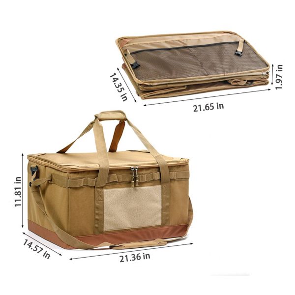 60L Foldable Waterproof Camping Storage Bag