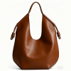 棕色_1761543680511.png PU Leather Large Capacity Tote Bag