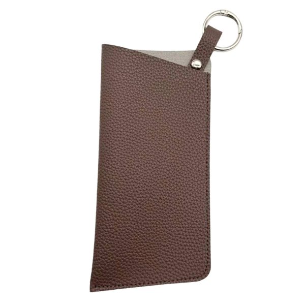 深棕_1775031921762.jpg Portable PU Leather Eyeglasses Storage Bag