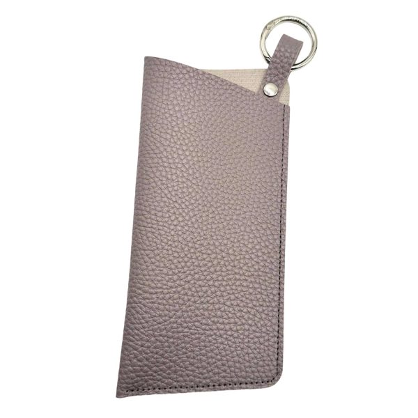 灰_1775031918779.jpg Portable PU Leather Eyeglasses Storage Bag