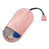 PU Leather Sliding Car Key Case
