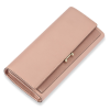 PU Leather Vintage Large Capacity Tri Fold Wallet