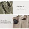 Large-Capacity Canvas Tote & Shoulder Bag