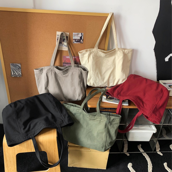 细节10_1764263241290.png Minimalist Canvas Tote Bag